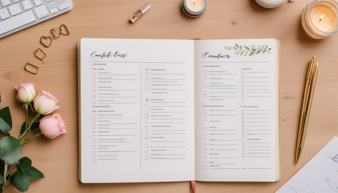 Checklist complète pour organiser un mariage sans stress image 1 | Soirée Blanche Checklist complète pour organiser un mariage sans stress