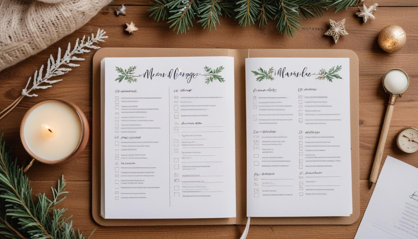 Checklist spéciale pour organiser un mariage d’hiver