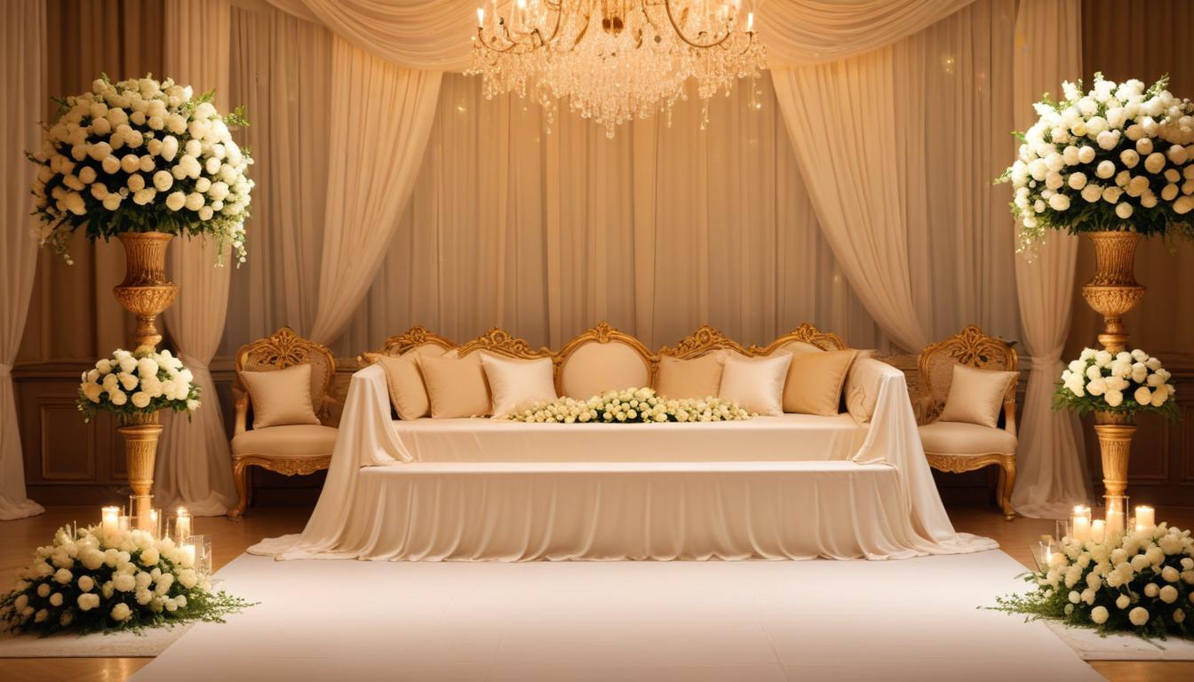 Décoration de mariage glamour : Idées pour un mariage luxueux