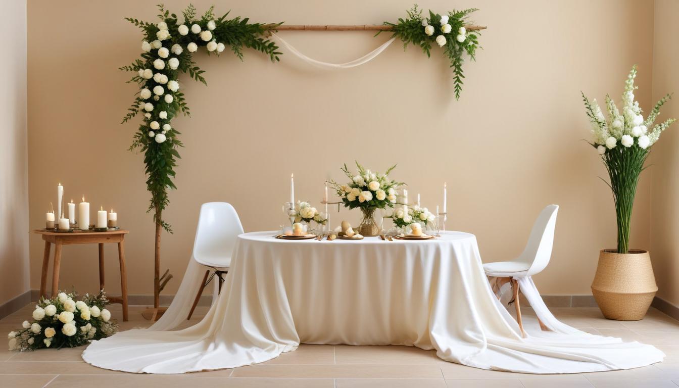 Décoration de mariage minimaliste : Simplicité et élégance image 1 | Soirée Blanche Décoration de mariage minimaliste : Simplicité et élégance