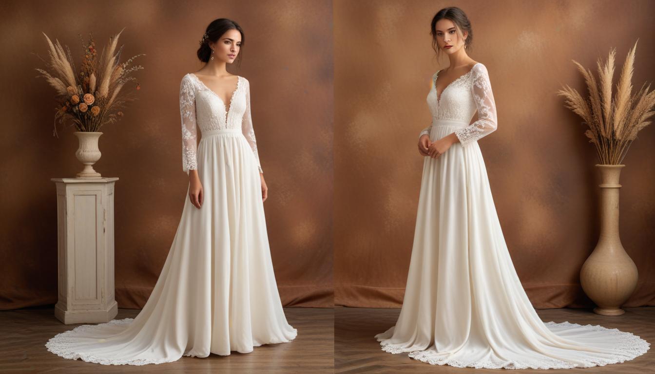 Robes de mariée pour les mariages à thème bohème