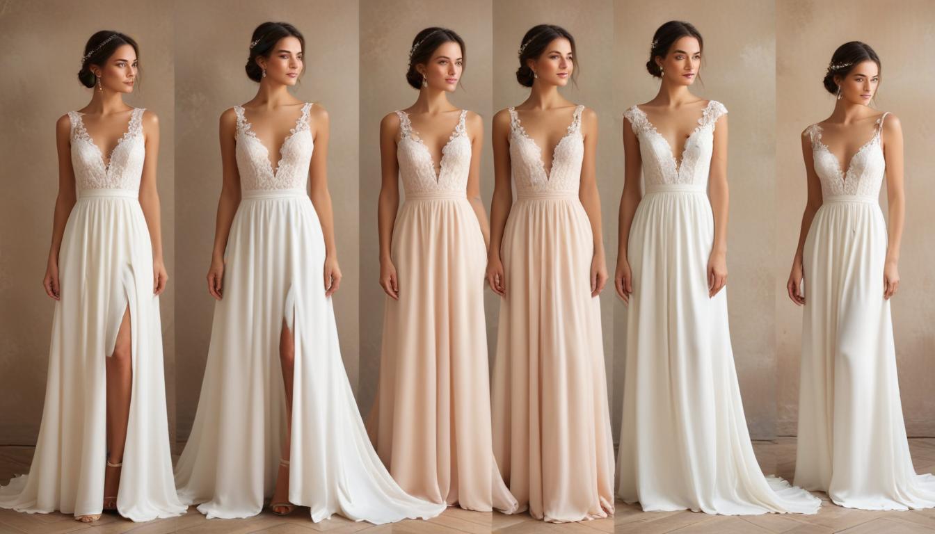 Robes de mariée pour les mariages à thème chic