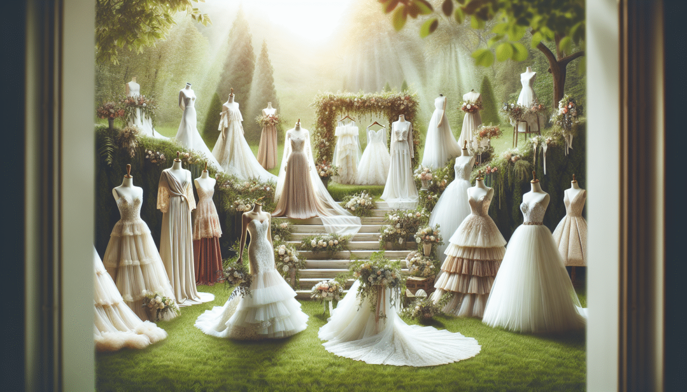 Robes de mariée pour les mariages à thème extérieur