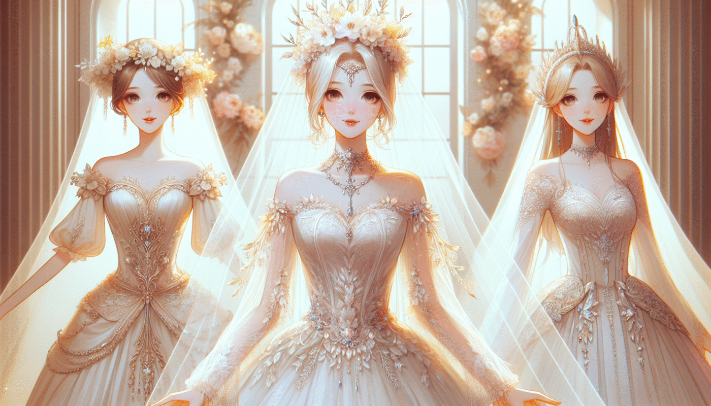 Robes de mariée pour les mariages à thème fantaisie