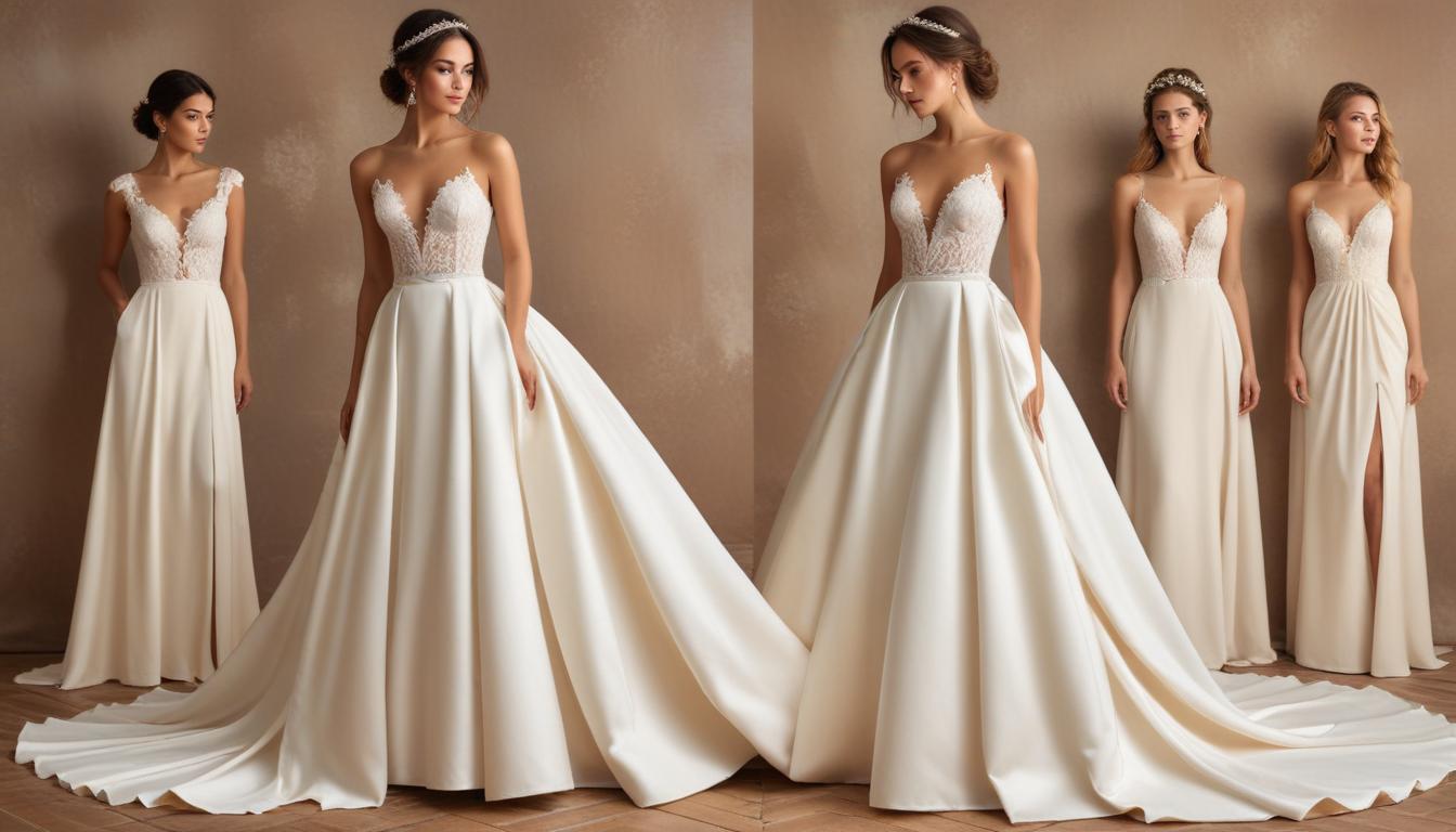 Robes de mariée pour les mariages à thème glamour