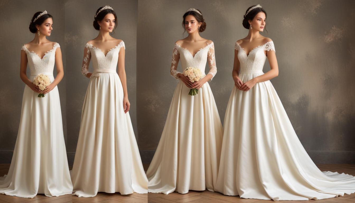 Robes de mariée pour les mariages à thème historique