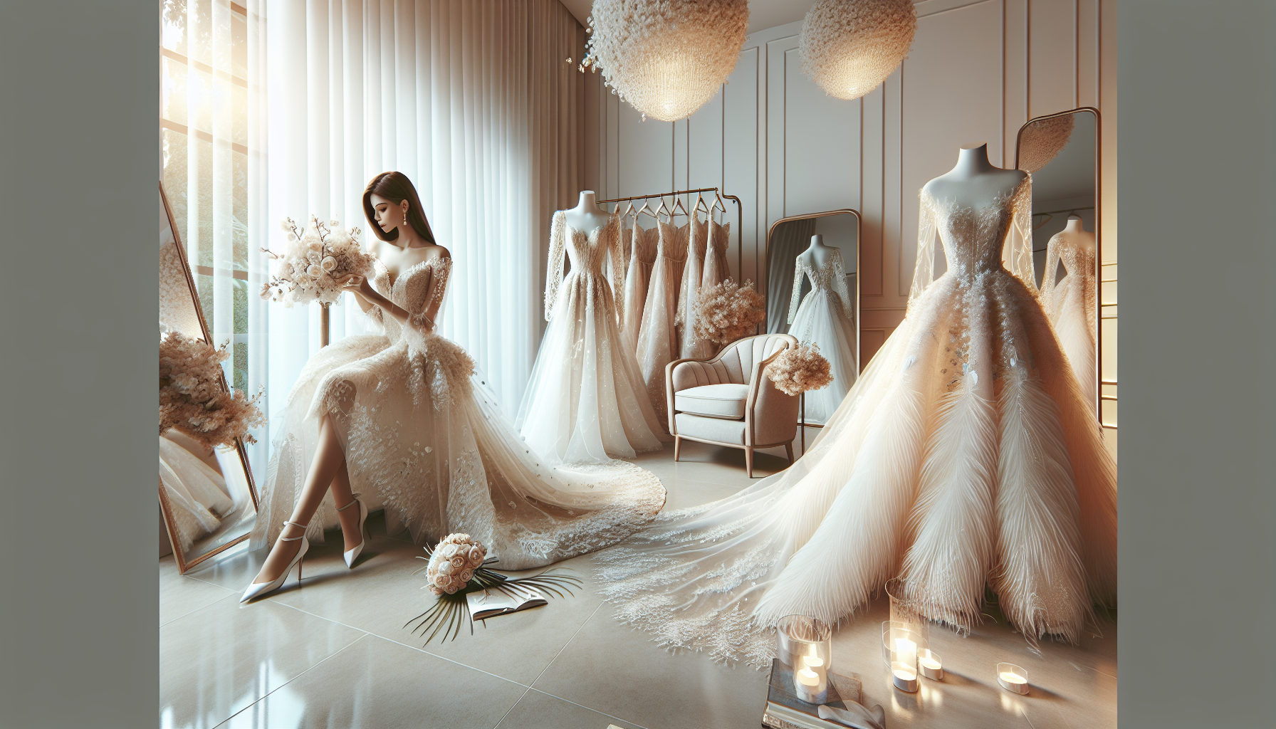 Robes de mariée pour les mariages à thème intérieur image 1 | Soirée Blanche Robes de mariée pour les mariages à thème intérieur