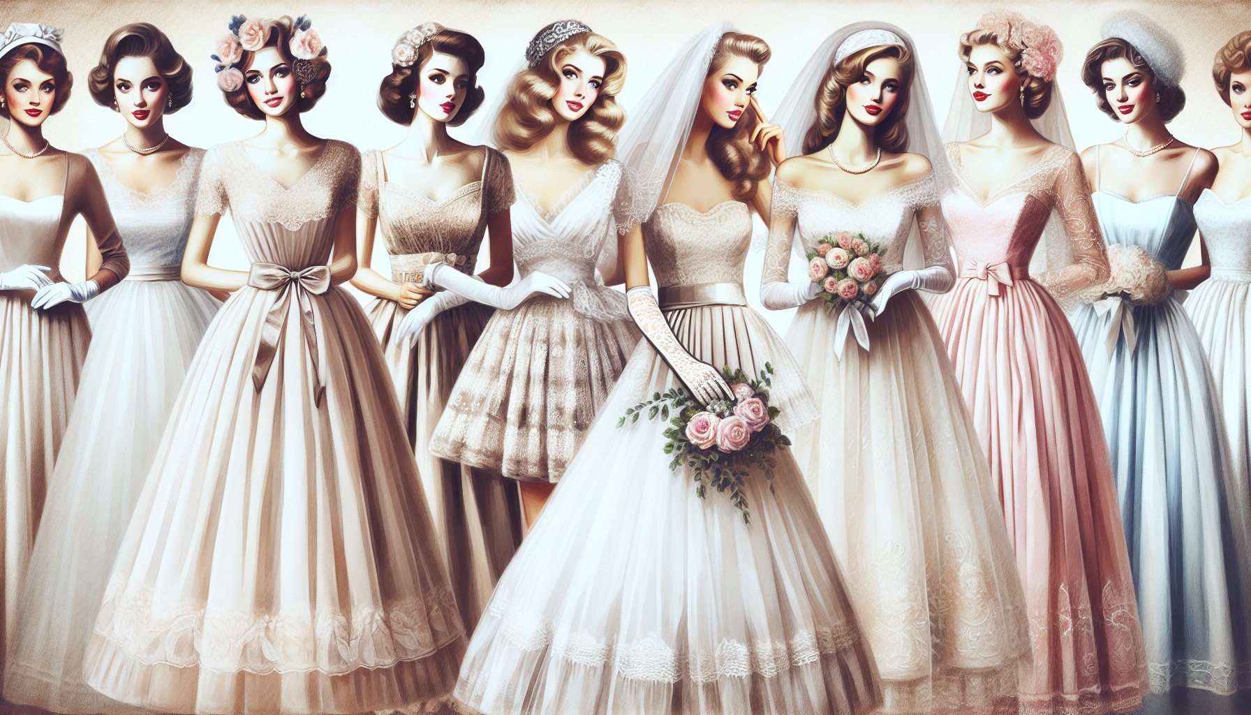 Robes de mariée pour les mariages à thème vintage image 1 | Soirée Blanche Robes de mariée pour les mariages à thème vintage