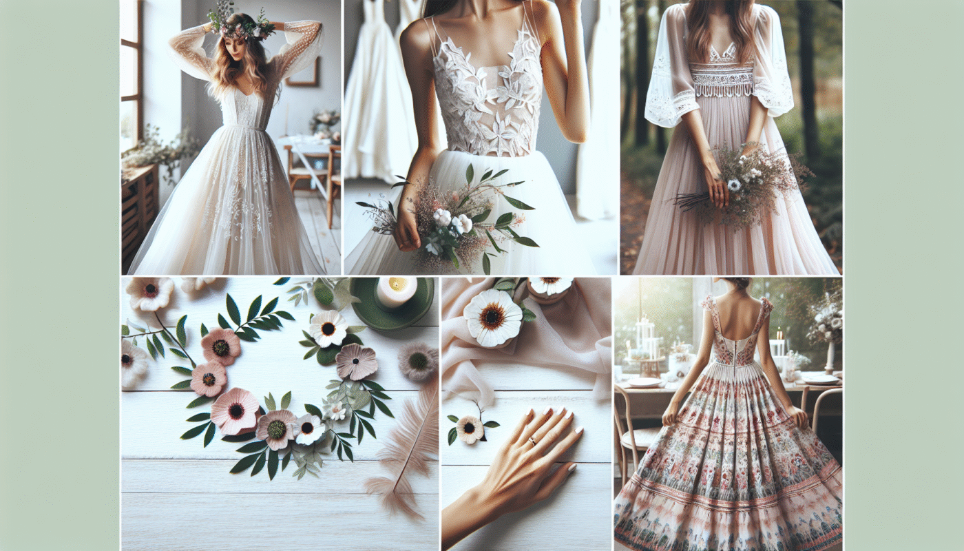 Robes de mariée pour les mariages bohèmes