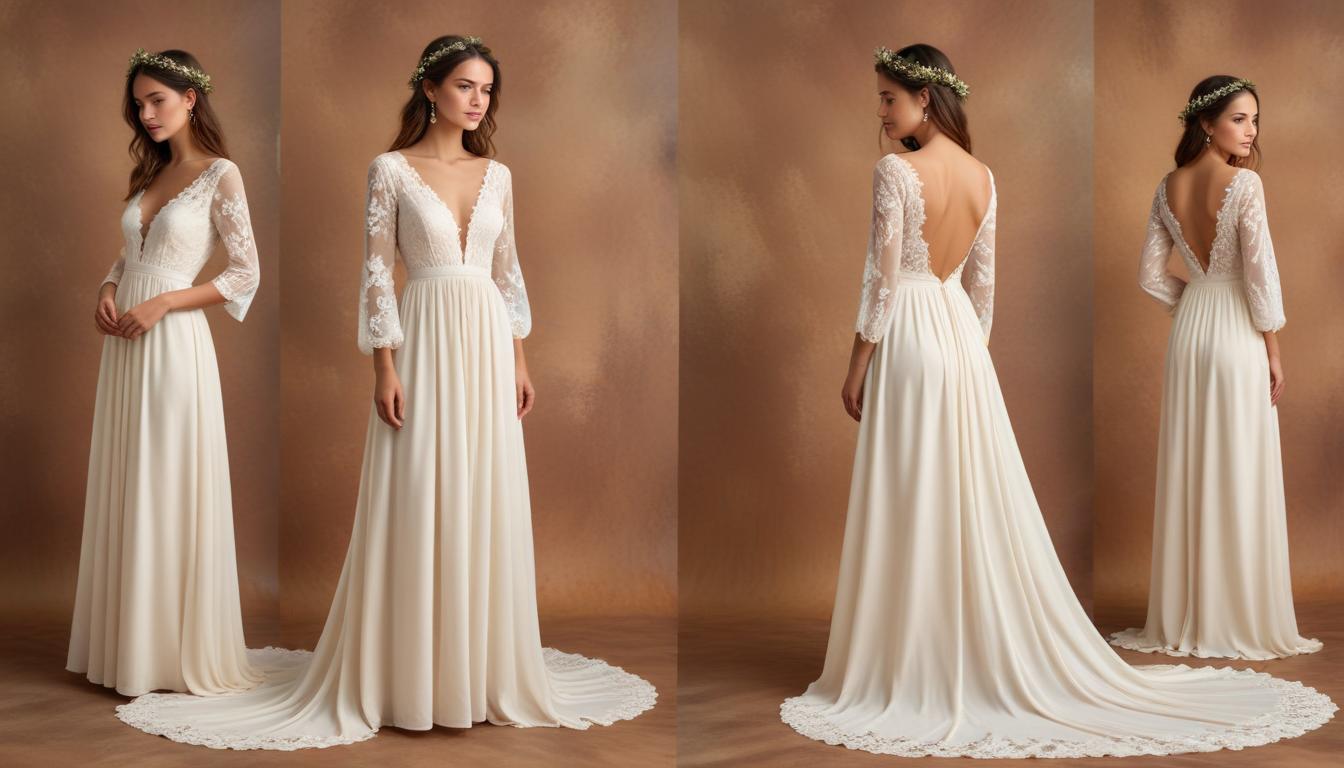 Robes de mariée pour les mariages bohèmes