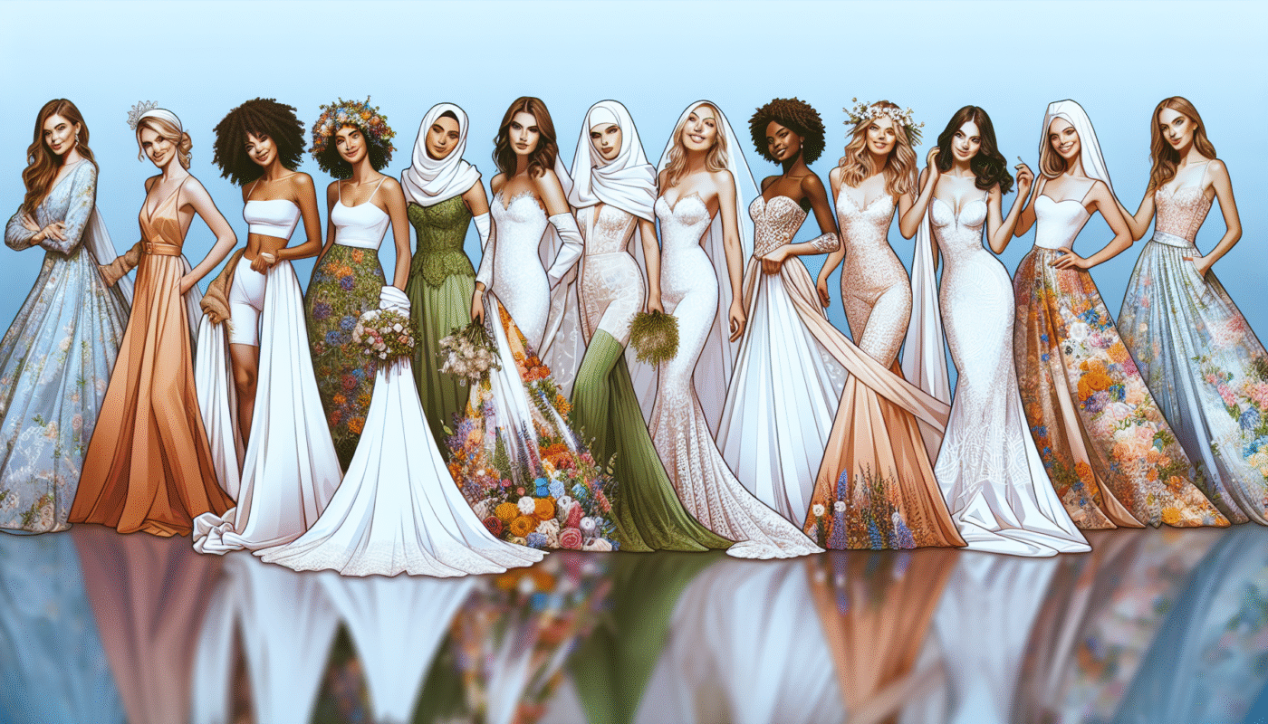 Robes de mariée pour les mariages éco-responsables