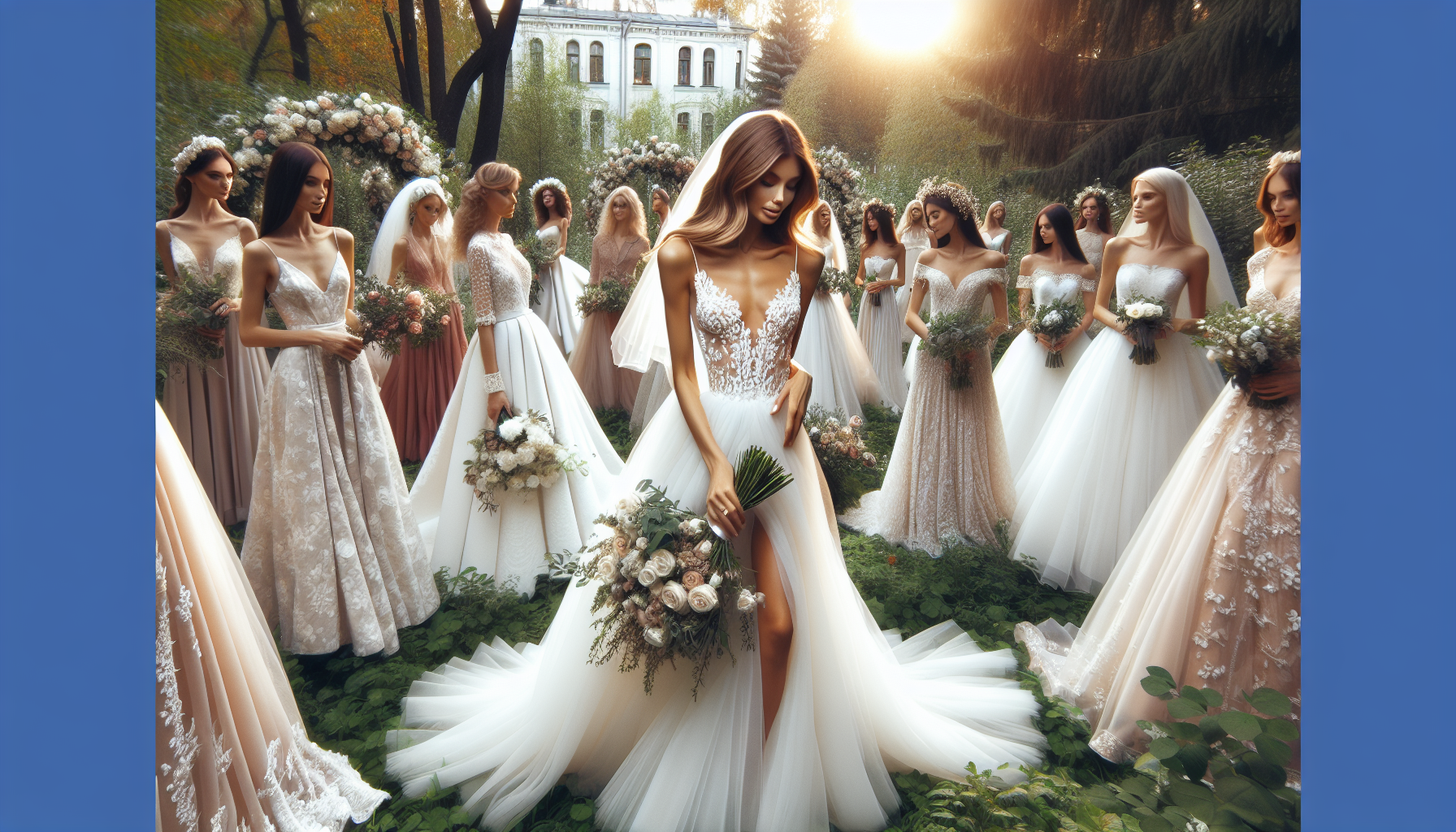 Robes de mariée pour les mariages en extérieur