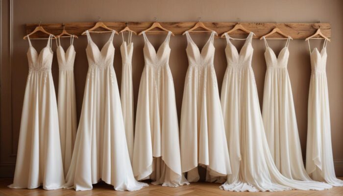 Robes de mariée pour les mariages en intérieur