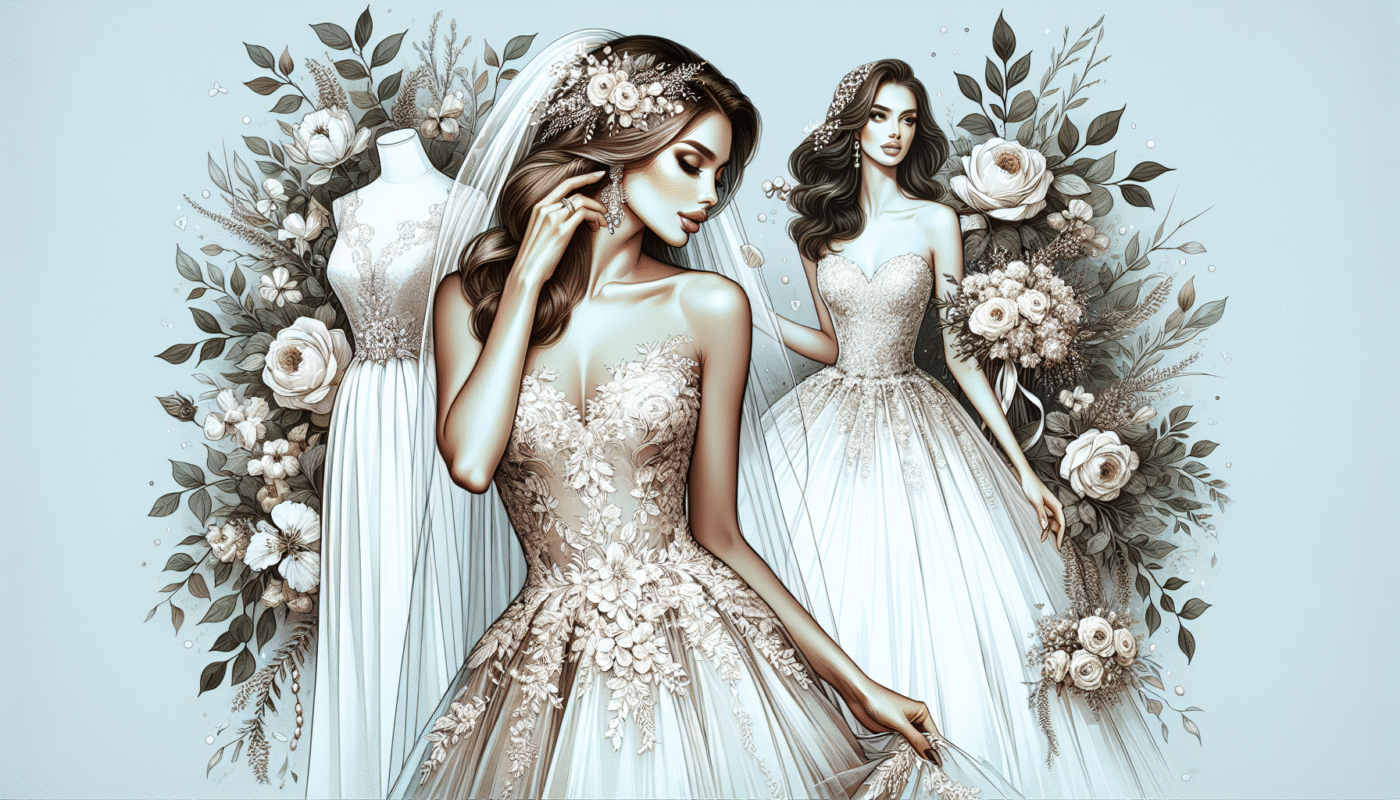 Robes de mariée pour les mariages glamour