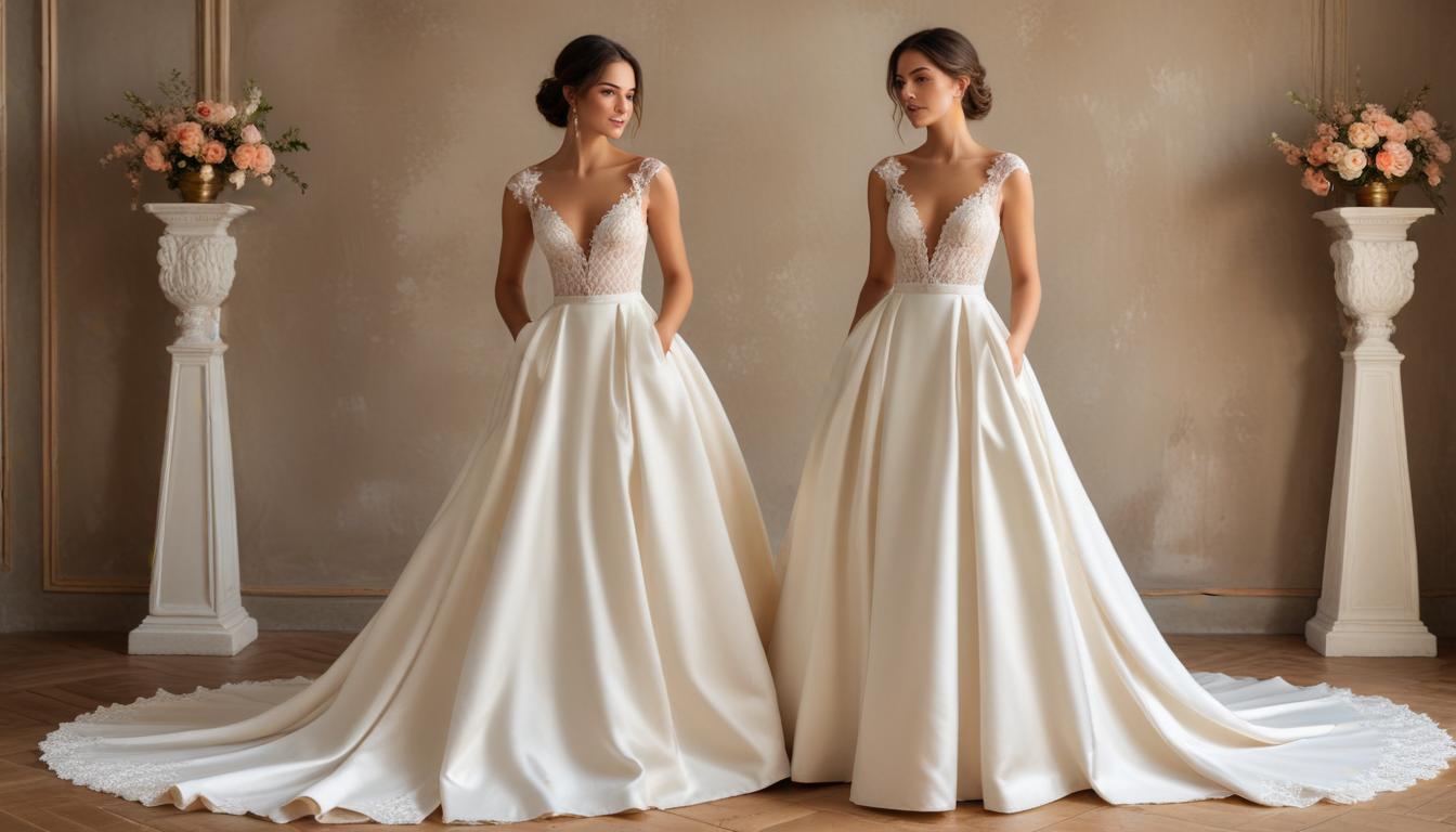 Robes de mariée pour les mariages glamour
