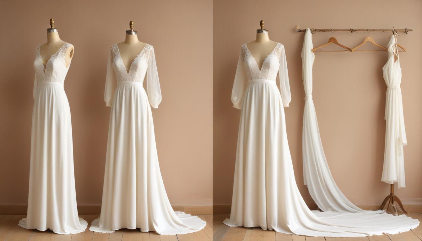 Robes de mariée pour les mariages minimalistes