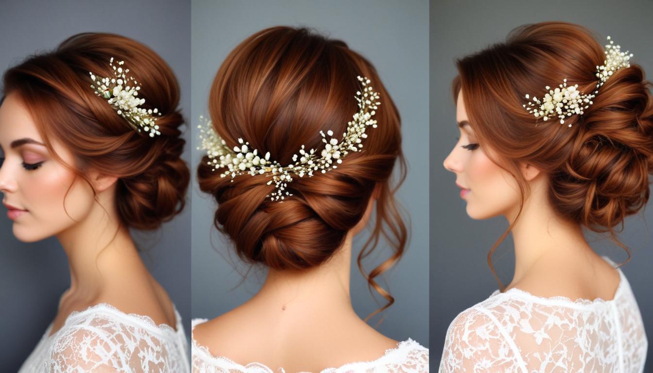 Éclat de bonheur : des cheveux sublimes pour un mariage de rêve grâce aux compléments naturels