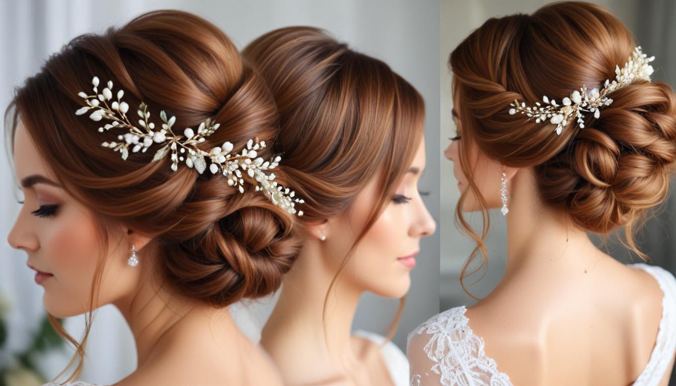 Éclat nuptial : sublimer vos cheveux naturellement pour un mariage de rêve