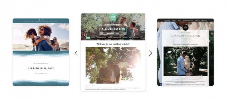 Wire Wire Site Web de mariage
