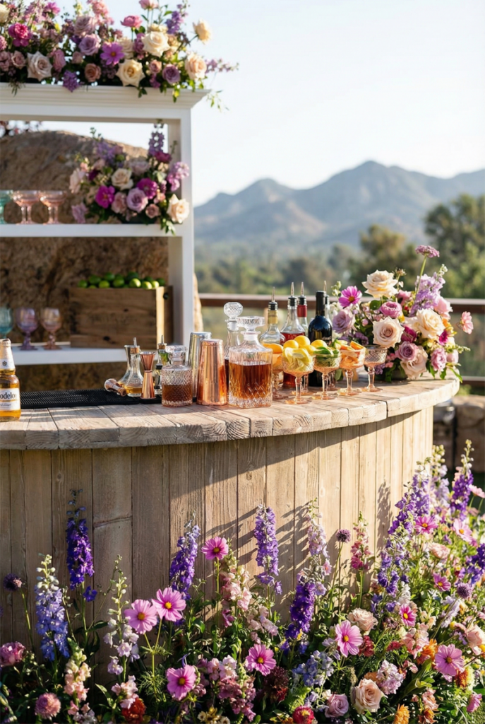 17 détails de mariage que les gens jugent à la seconde où ils entrent image 16 | Soirée Blanche bar de mariage