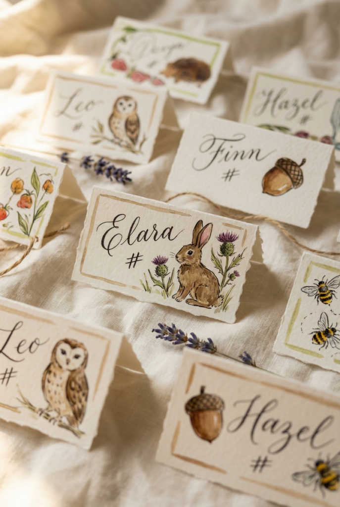 17 détails de mariage que les gens jugent à la seconde où ils entrent image 18 | Soirée Blanche marque-places