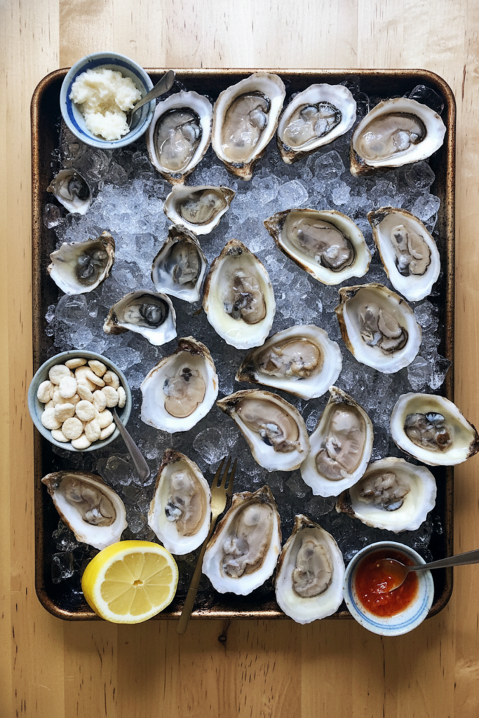 plateau d'huîtres