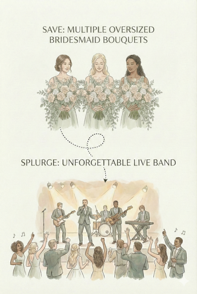 économisez sur les bouquets de demoiselles d'honneur