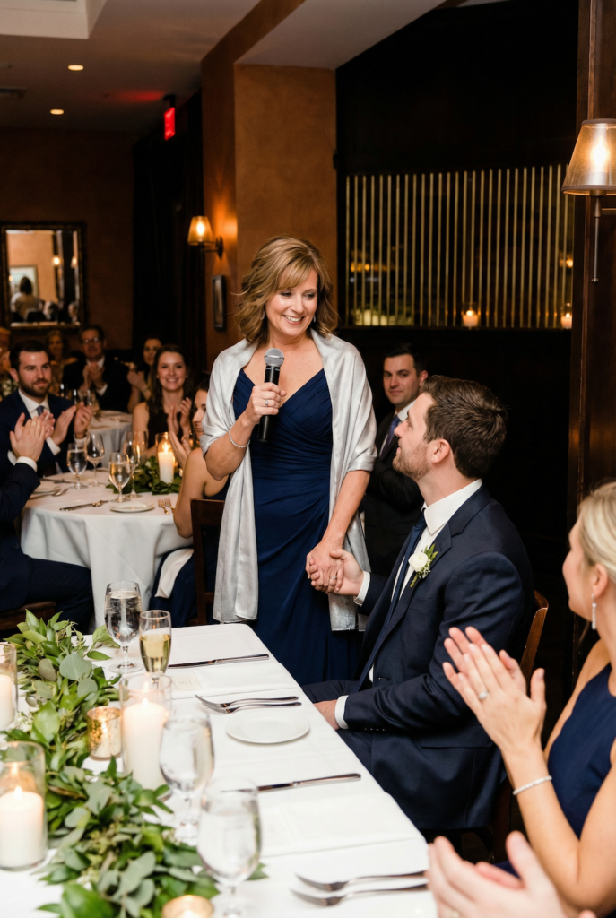 11 discours de la mère du marié qui ont fait pleurer toute la salle image 1 | Soirée Blanche discours de la mère du marié