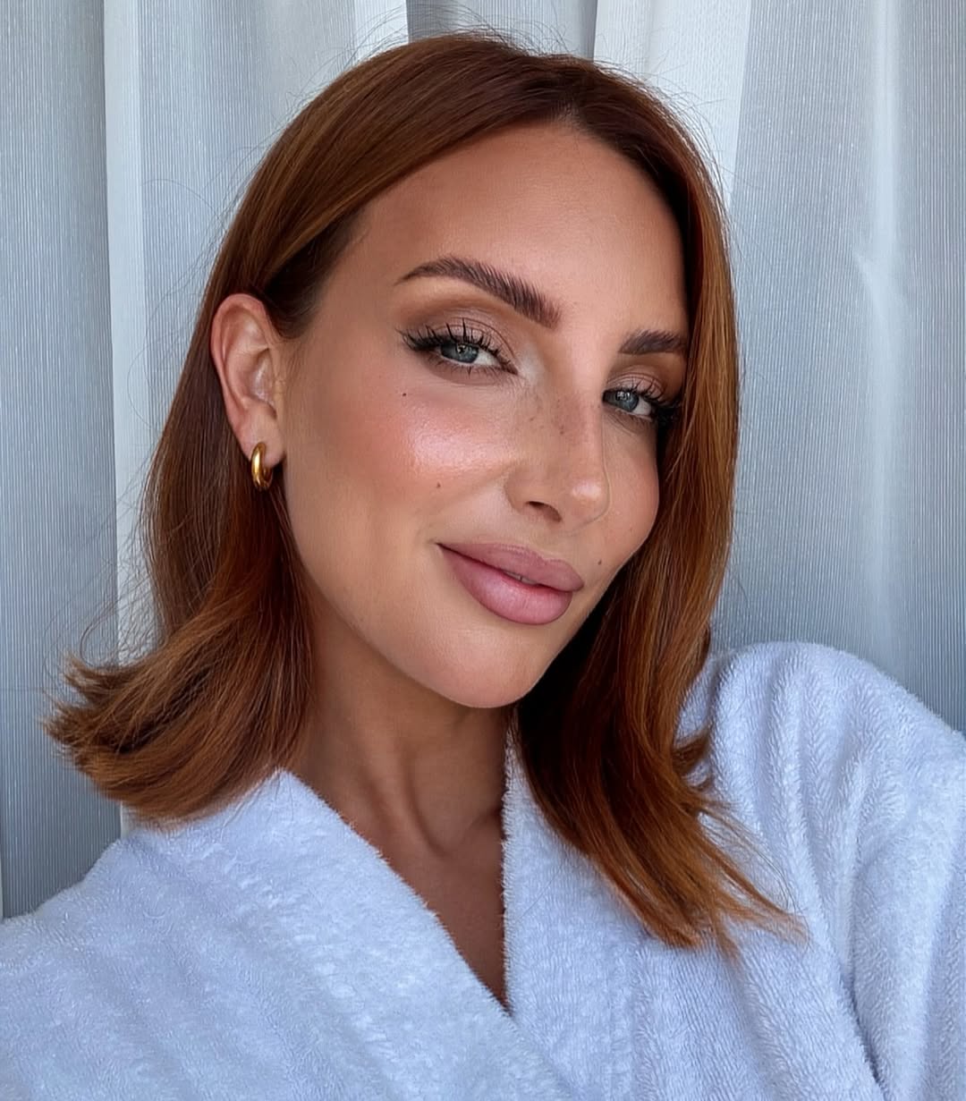 Liner ailé marron doux pour une définition douce