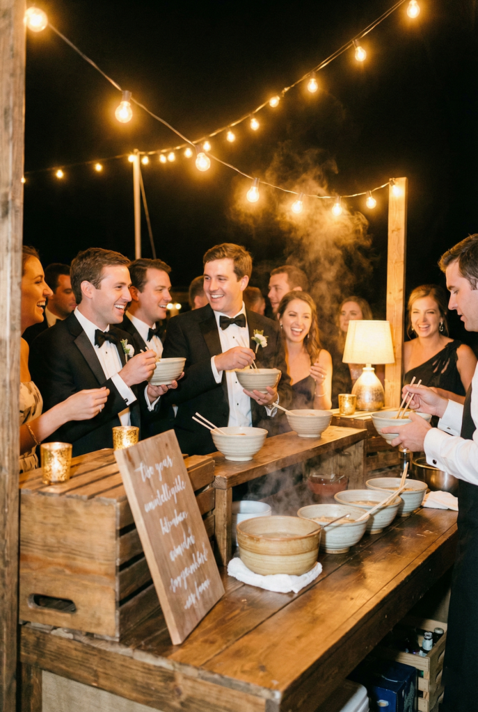 stand de ramen pour faire des folies au budget de mariage