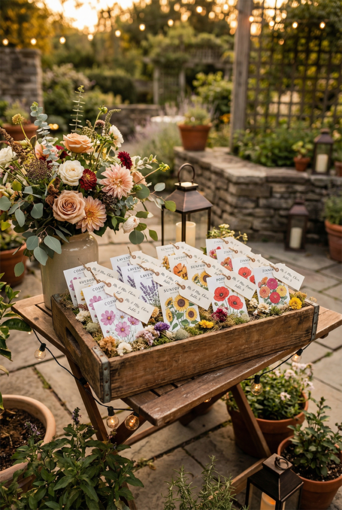 carte de siège de carte de graine 