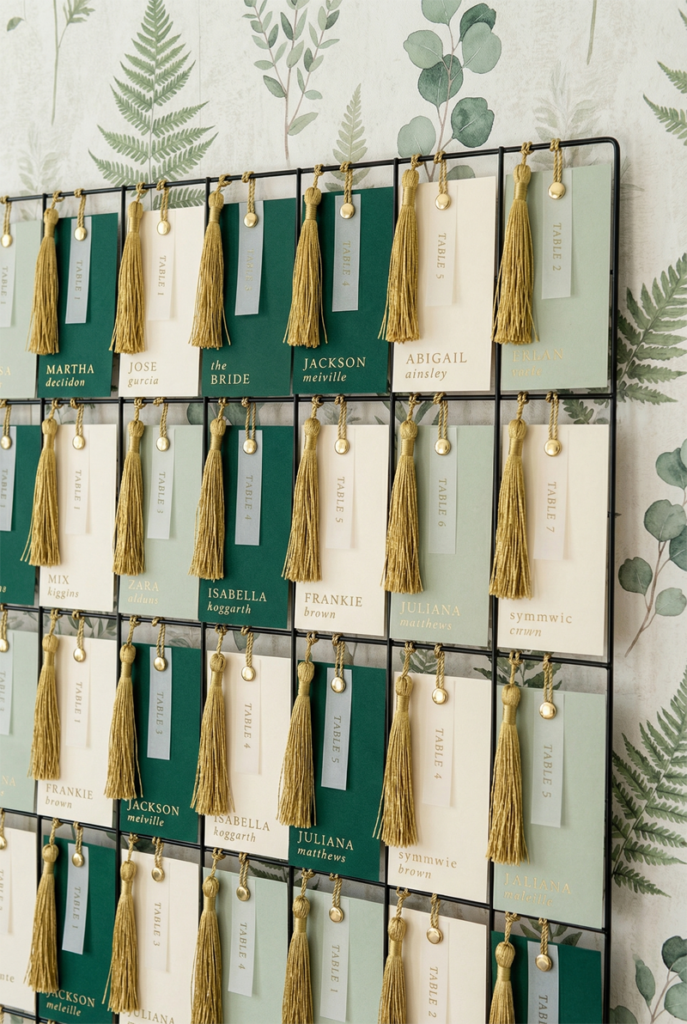 cartes de sièges à pompons